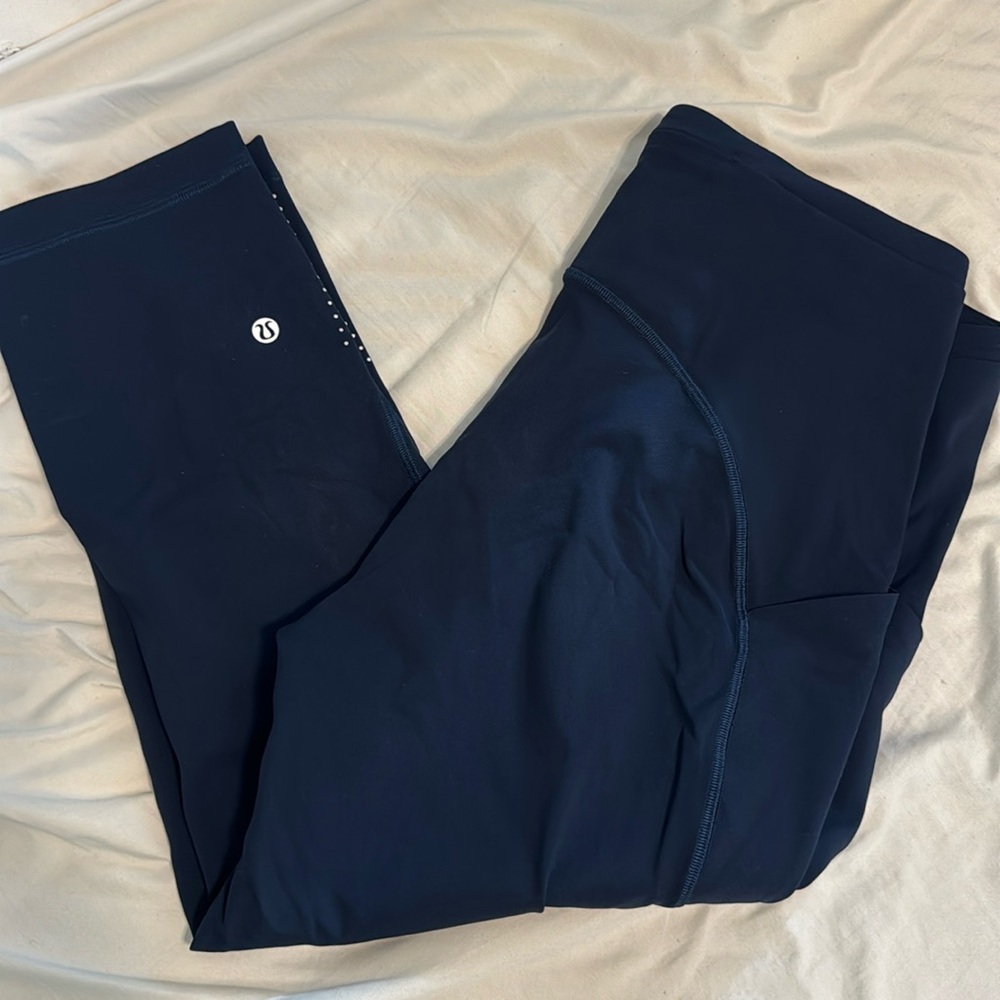Cropped lululemon running leggings
